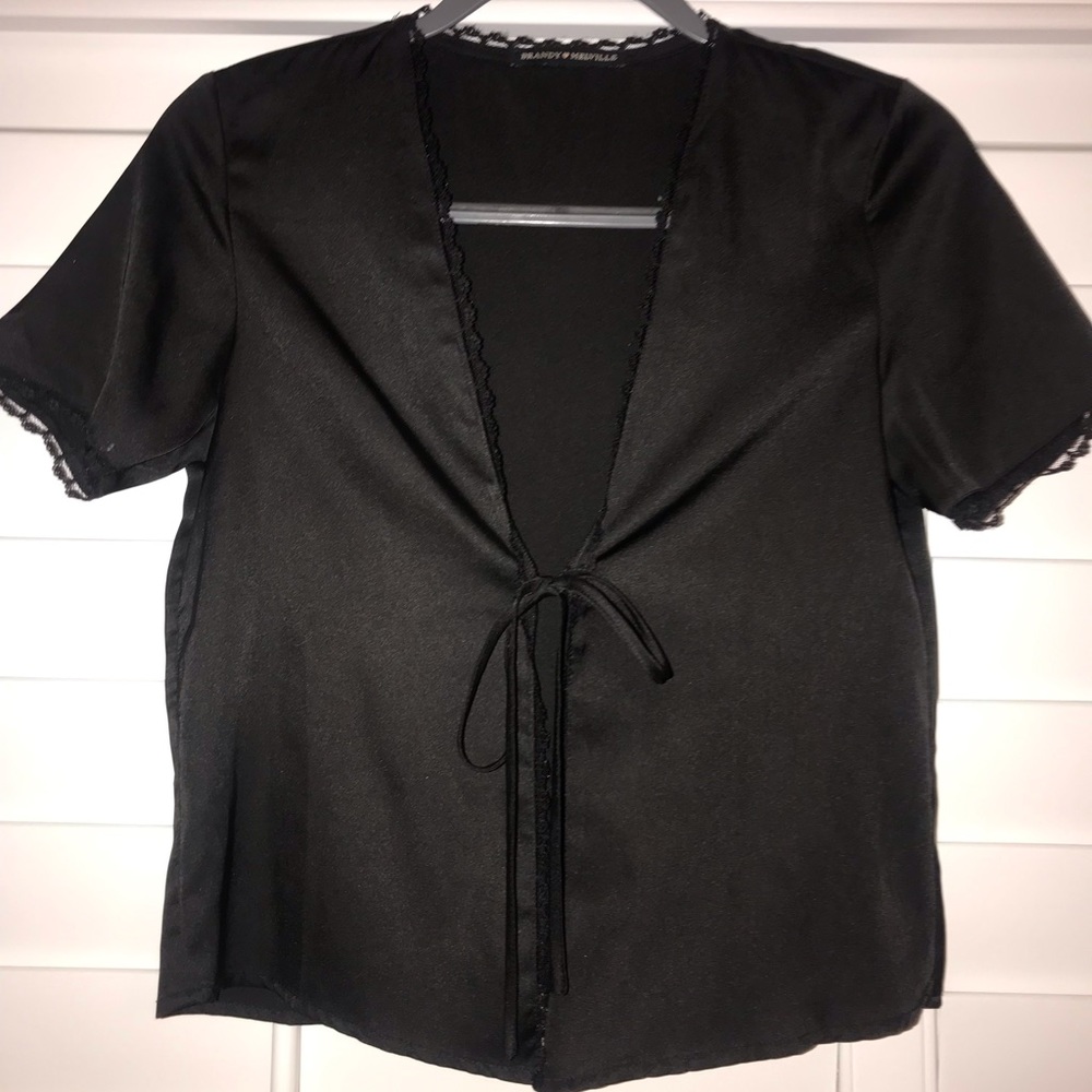 Brandy Melville silk top